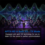 Adaptador Bluetooth 5.0 VIKEFON BT-21 Transmissor e Receptor de Áudio Bluetooth