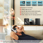Adaptador Bluetooth 5.0 VIKEFON BT-21 Transmissor e Receptor de Áudio Bluetooth