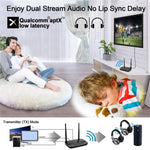 Adaptador Bluetooth 5.0 VIKEFON BT-21 Transmissor e Receptor de Áudio Bluetooth