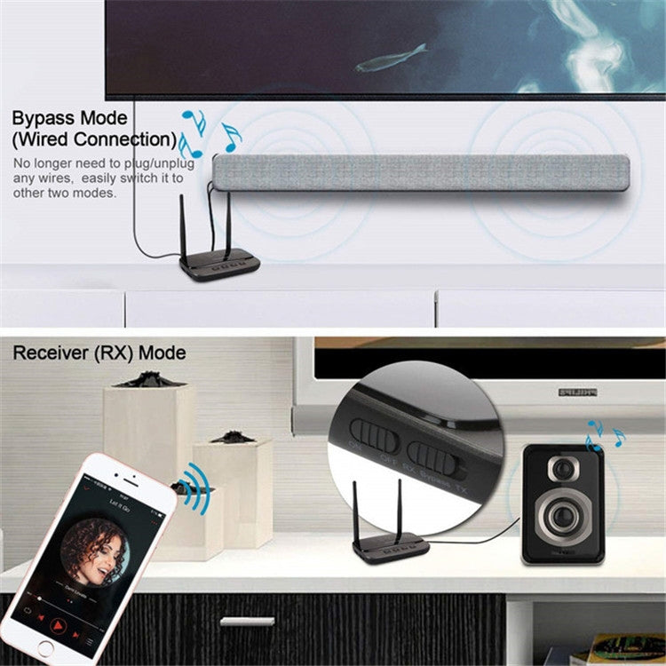Adaptador Bluetooth 5.0 VIKEFON BT-21 Transmissor e Receptor de Áudio Bluetooth