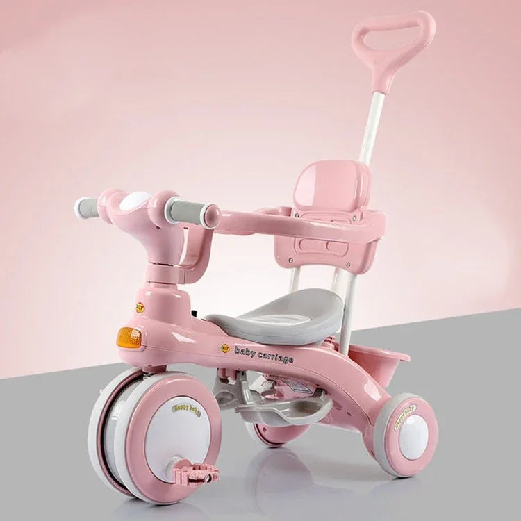 Triciclo para Crianças, Bicicleta ao Ar Livre, Carrinho