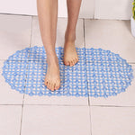 Tapete de Casa de Banho Waterdrop com Ventosas Almofada de Massagem para os Pés Tapete Antiderrapante para Banheira