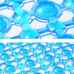 Tapete de Casa de Banho Waterdrop com Ventosas Almofada de Massagem para os Pés Tapete Antiderrapante para Banheira
