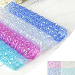 Tapete de Casa de Banho Waterdrop com Ventosas Almofada de Massagem para os Pés Tapete Antiderrapante para Banheira