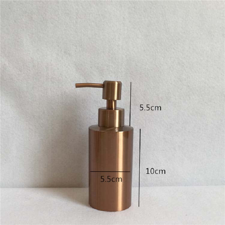 Dispensador de Sabão de Bancada em Aço Inoxidável, Garrafa para Sabão Manual, 250ml, 550ml
