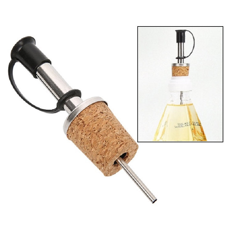 20 PCS Rolha de Cortiça para Vinho com Bico de Aço Inoxidável para Derramamento, Dispensador com Bico para Vinho
