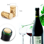 Rolha de Cortiça Sintética para Vinho, 20 PCS Rolhas de Cortiça
