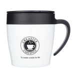 Caneca de Café com Alça Copos Térmicos de Aço Inoxidável Garrafa Térmica Vácuo Garrafa de Água Copo Térmico Portátil para Negócios
