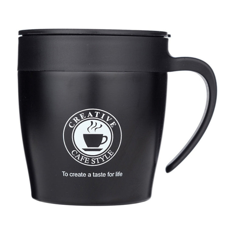Caneca de Café com Alça Copos Térmicos de Aço Inoxidável Garrafa Térmica Vácuo Garrafa de Água Copo Térmico Portátil para Negócios