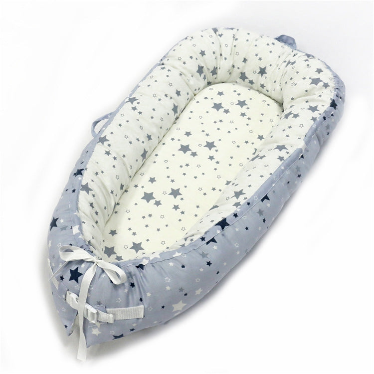 Berço para Bebé 80*50cm Cama Biónica para Recém-nascido, Cama de Enfermagem, Berço para Dormir, Artefacto de Viagem, Protetor de Cama