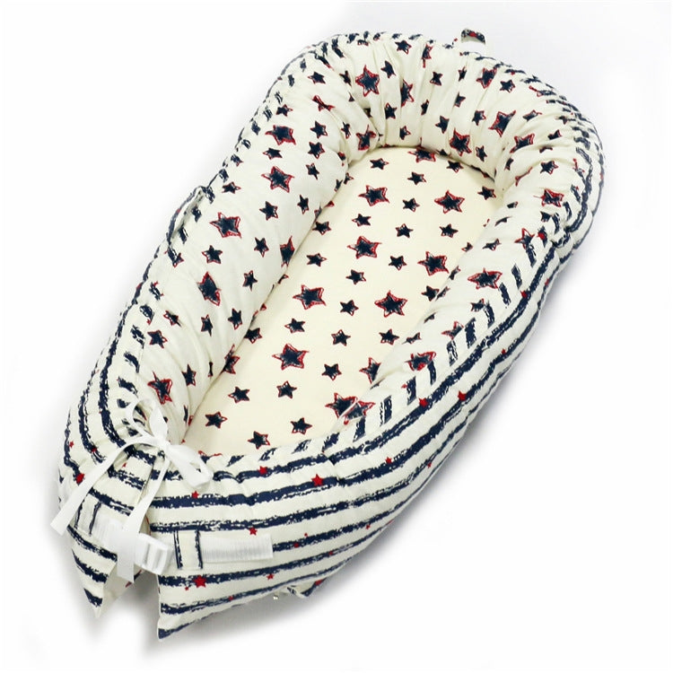 Berço para Bebé 80*50cm Cama Biónica para Recém-nascido, Cama de Enfermagem, Berço para Dormir, Artefacto de Viagem, Protetor de Cama