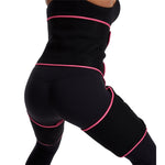 Cinta de Quadril 3 em 1 Cinta Modeladora para Exercício de Musculação Ajustável de Peça Única, S/M, L/XL