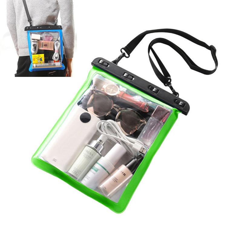 Bolsa Impermeável Transparente de Ombro Único Multifuncional para Telefone Móvel e Objetos Pequenos, para Uso ao Ar Livre