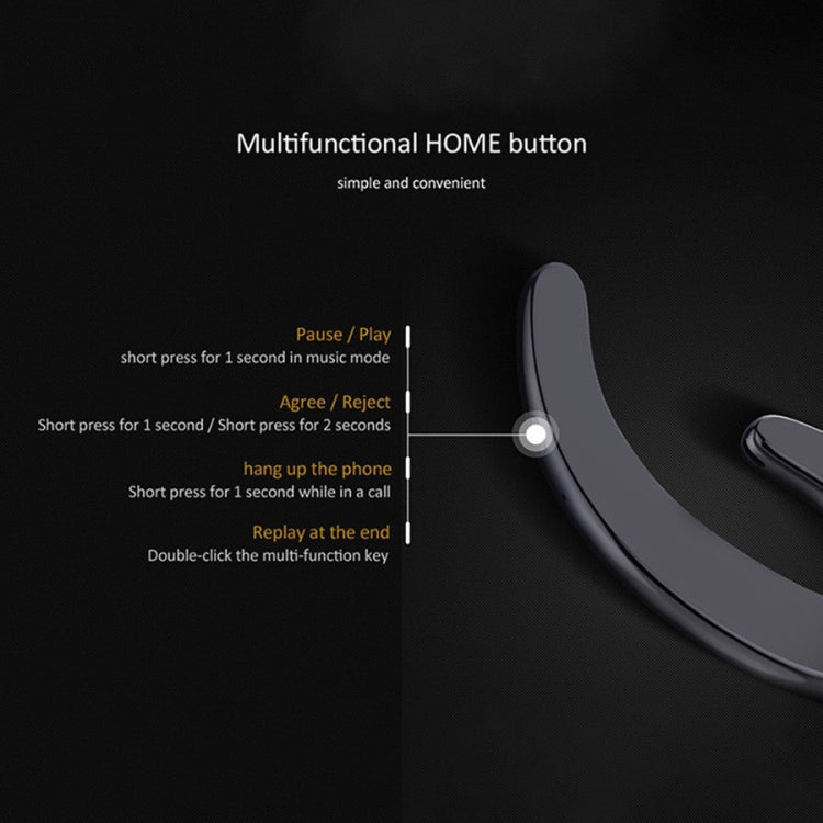 Auricular Bluetooth ET Sem Fios com Gancho para Orelha Resistente à Água Redução de Ruído com Microfone para Android iPhone