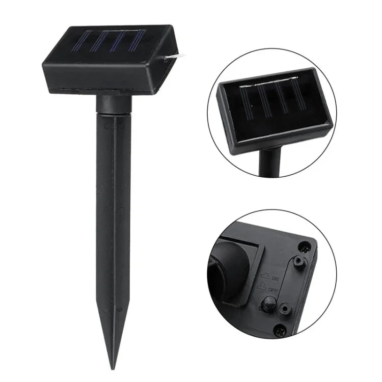 Luz de Relvado Solar Impermeável 3 em 1 Flamingo LED para Jardim, Caminho e Paisagem, Lâmpada Noturna