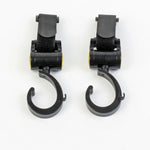 2 PCS/LOTE Acessórios para Carrinho de Bebé, Gancho Multifuncional para Carrinho de Bebé, Gancho de Plástico Preto, Gancho de Plástico (Rosa), Gancho de Plástico (Amarelo)