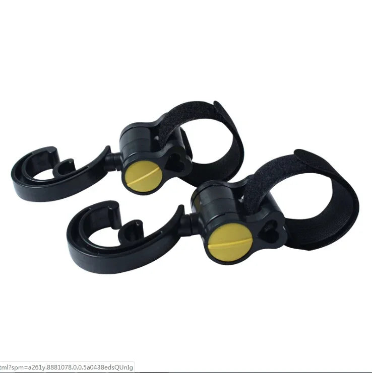 2 PCS/LOTE Acessórios para Carrinho de Bebé, Gancho Multifuncional para Carrinho de Bebé, Gancho de Plástico Preto, Gancho de Plástico (Rosa), Gancho de Plástico (Amarelo)