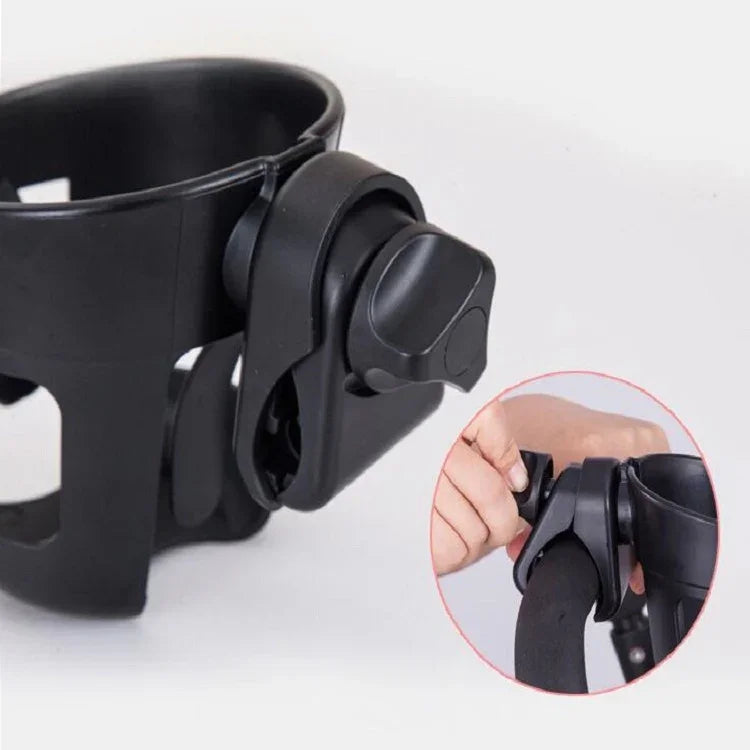 Acessórios para Carrinho de Bebé Suporte para Copos para Crianças, Triciclo, Bicicleta, Carrinho, Guarda-chuva, Suporte para Garrafa de Água, 16×10.5×11.5cm