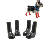 4 PCS/Conjunto Botas de Chuva para Animais de Estimação Impermeáveis Antiderrapantes para Cão, S, M, L