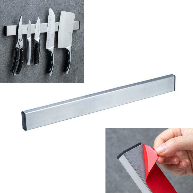 Suporte para Facas de Aço Inoxidável Suporte de Cozinha com Sucção Magnética, 30cm Madeira Vermelha, 30cm Cola para Unhas Grátis, 40cm Madeira Vermelha, 40cm Cola para Unhas Grátis, 50cm Madeira Vermelha, 50cm Cola para Unhas Grátis