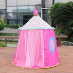 Tenda de Jogo Dobrável para Crianças, Casa Yurt, 120x110x110cm Azul, 120x110x110cm Rosa