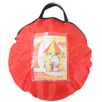 Tenda de Jogo Dobrável para Crianças em Forma de Casa Yurt, 100x100x135cm Circo