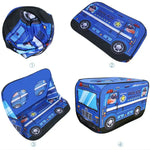 Tenda de Brinquedo para Crianças, Caminhão de Bombeiros, Carro de Polícia, Autocarro Escolar, Casa de Jogo, Caminhão de Gelados