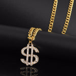 Colar Hip-Hop em Forma de S Corrente para Camisola