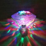 Luz de Banho Fashion Show IP67 Impermeável Subaquática LED RGB com 7 Modos de Mudança de Cor