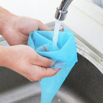4 PCS Sacos de Confeitar de Silicone com Bico para Creme Ferramentas DIY para Decoração de Bolos, Saco de Creme (Azul), Saco de Creme (Branco), Saco de Creme (Rosa), Saco de Creme (Verde)
