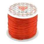 50m/saco Cordão Elástico Redondo 0,5mm para Contas, Fio/Barbante/Correia Esticável para Colares e Pulseiras