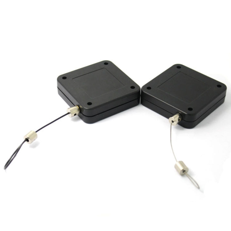 Caixa Universal com Cabo Antirroubo de 4m VIVE Caixa de Cabo Telescópico com Corda de Aço