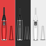 Curvador Elétrico de Pestanas, Ferramenta de Beleza Recarregável, 380mAh (Vermelho), 380mAh (Branco)