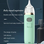 Aspirador Nasal Musical para Bebé, Limpador Elétrico de Muco para Recém-nascidos