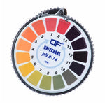 Papel indicador de pH 0-14 de 5 metros para teste alcalino e ácido para água, urina, saliva, kits de análise de teste de tornassol