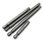 Conjunto de Brocas Vazadas Flor de Ameixa Multifuncional para Descascamento, 12 PCS 50mm, 11 PCS 75mm, 11 PCS 100mm