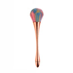 Pincel de Limpeza para Pó de Unhas Removedor de Glitter para Unhas Pincéis para Gel UV e Acrílico Ferramentas de Manicure, Dourado Rosa, Cabelo Cor Dourado Rosa, Vermelho, Rosa Cintura Pequena, Preto Cintura Pequena, Cor Degradé