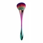 Pincel de Limpeza para Pó de Unhas Removedor de Glitter para Unhas Pincéis para Gel UV e Acrílico Ferramentas de Manicure, Dourado Rosa, Cabelo Cor Dourado Rosa, Vermelho, Rosa Cintura Pequena, Preto Cintura Pequena, Cor Degradé