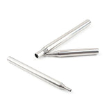 2 PCS Ferramenta de Fogo para Campismo ao Ar Livre, Soprador de Aço Inoxidável para Piquenique e Churrasco, Tocha Retrátil, 5 Secções (2PCS), 6 Secções (2PCS), 8 Secções (2PCS)