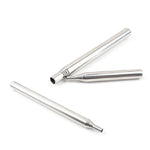 2 PCS Ferramenta de Fogo para Campismo ao Ar Livre, Soprador de Aço Inoxidável para Piquenique e Churrasco, Tocha Retrátil, 5 Secções (2PCS), 6 Secções (2PCS), 8 Secções (2PCS)
