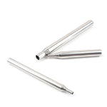 2 PCS Ferramenta de Fogo para Campismo ao Ar Livre, Soprador de Aço Inoxidável para Piquenique e Churrasco, Tocha Retrátil, 5 Secções (2PCS), 6 Secções (2PCS), 8 Secções (2PCS)