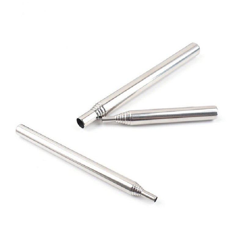 2 PCS Ferramenta de Fogo para Campismo ao Ar Livre, Soprador de Aço Inoxidável para Piquenique e Churrasco, Tocha Retrátil, 5 Secções (2PCS), 6 Secções (2PCS), 8 Secções (2PCS)