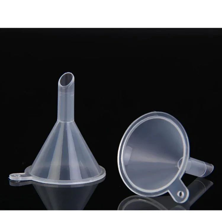 Conjunto de 5 Tubos de Máscara Vazios de 12ml com Pincel para Pestanas + 5 Funis e Pipetas de Transferência para Óleo de Rícino DIY