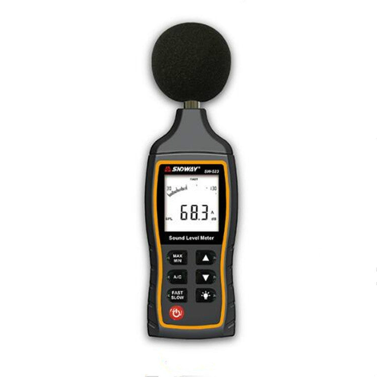 Medidor de decibéis de ruído portátil de alta precisão SNDWAY, SW523, SW524 (armazenamento + comunicação USB)