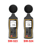 Medidor de decibéis de ruído portátil de alta precisão SNDWAY, SW523, SW524 (armazenamento + comunicação USB)