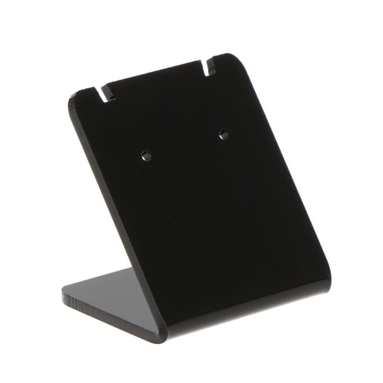 Suporte Expositor para Brincos 10 Peças/Conjunto em Acrílico em Forma de L Retangular, Suporte Profissional para Mostruário de Joias