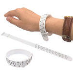 Ferramenta de Medição de Pulseira Estilo Cinto Círculo Padrão Medidor de Pulso Medidor de Joalharia para Fazer Pulseiras