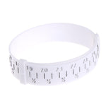 Ferramenta de Medição de Pulseira Estilo Cinto Círculo Padrão Medidor de Pulso Medidor de Joalharia para Fazer Pulseiras