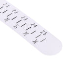 Ferramenta de Medição de Pulseira Estilo Cinto Círculo Padrão Medidor de Pulso Medidor de Joalharia para Fazer Pulseiras