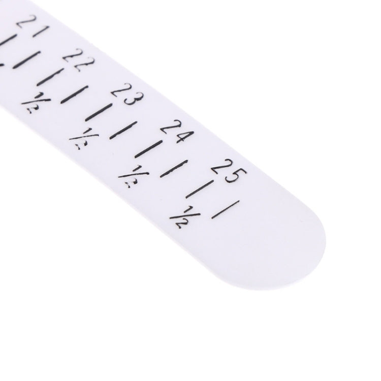 Ferramenta de Medição de Pulseira Estilo Cinto Círculo Padrão Medidor de Pulso Medidor de Joalharia para Fazer Pulseiras
